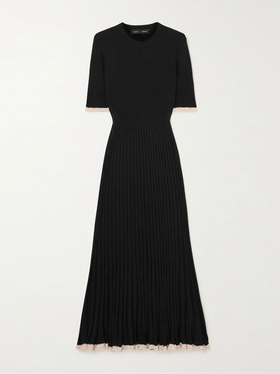 Proenza Schouler Ribbed silk-blend midi dress at Collagerie