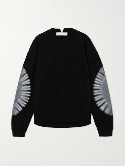 Proenza Schouler White Label Tie-dyed cotton-jersey sweatshirt at Collagerie