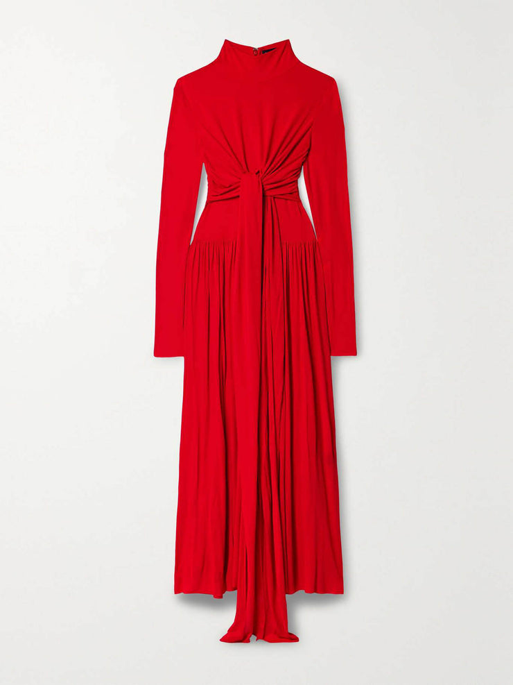 Wrap-effect jersey maxi dress Clothing Proenza Schouler    - Collagerie