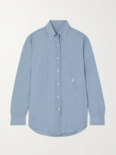 Purdey Blue shirt at Collagerie