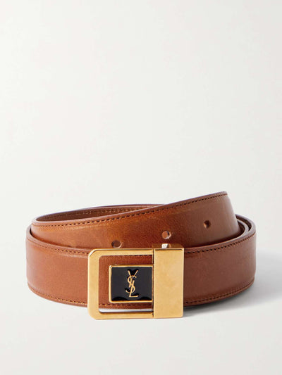 Saint Laurent Leather belt at Collagerie