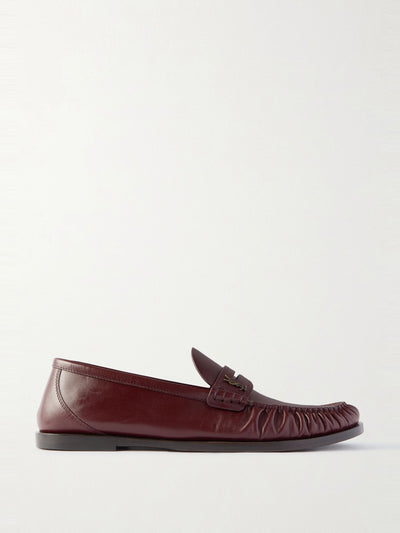Saint Laurent Laurent leather loafers at Collagerie