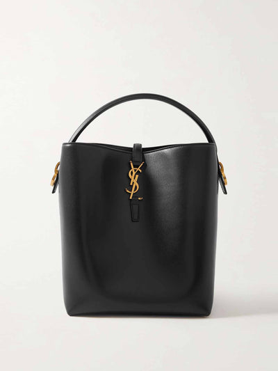 Saint Laurent Le 37 leather bucket bag at Collagerie