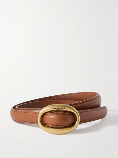 Saint Laurent Leather belt at Collagerie