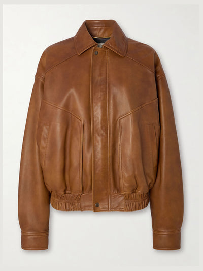 Saint Laurent Leather jacket at Collagerie