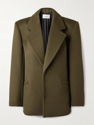 Saint Laurent Oversized wool blazer at Collagerie