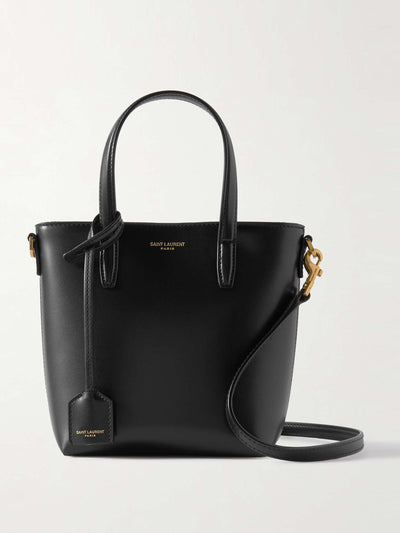Saint Laurent Toy mini leather tote bag at Collagerie