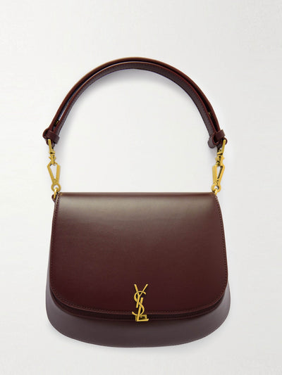 Saint Laurent Voltaire Top Handle mini leather tote at Collagerie
