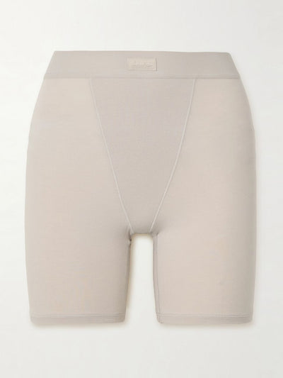 SKIMS Boyfriend stretch-modal and cotton-blend jersey boxer shorts at Collagerie