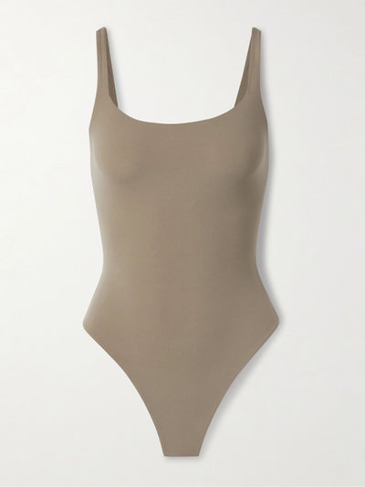 SKIMS Fits everybody square neck bodysuit at Collagerie