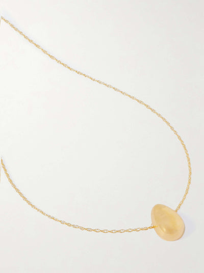 Sophie Buhai Tiny Egg gold vermeil necklace at Collagerie