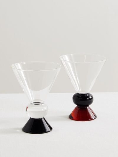 Sophie Lou Jacobsen x Ghia Totem glasses (set of 2) at Collagerie
