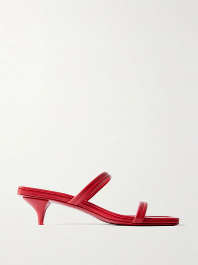 St. Agni Leather sandals at Collagerie
