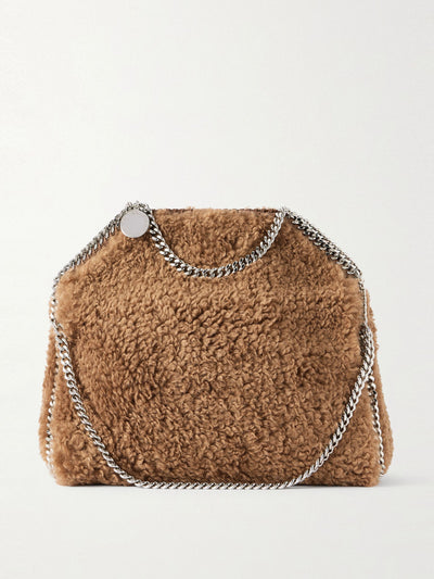 Stella McCartney Falabella fleece shoulder bag at Collagerie