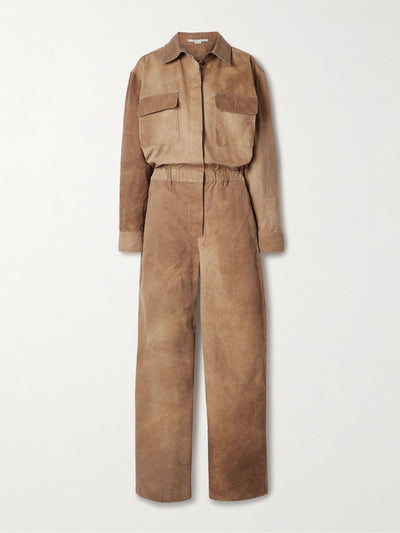 Stella McCartney Washed organic cotton-canvas jumpsuit at Collagerie