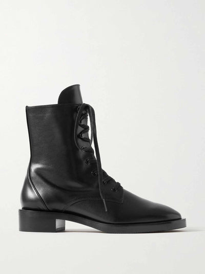 Stuart Weitzman Leather ankle boots at Collagerie