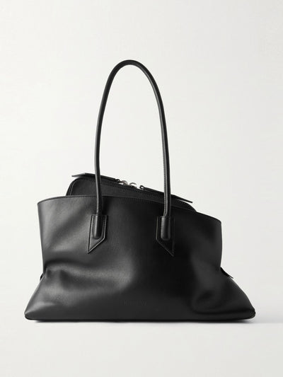 The Attico La Passeggiata medium asymmetric leather tote at Collagerie