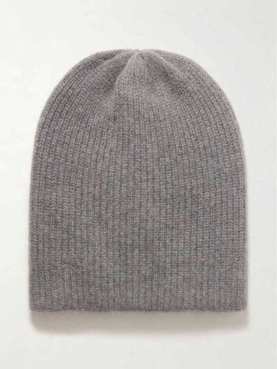 The Elder Statesman Watchman ribbed cashmere beanie at Collagerie