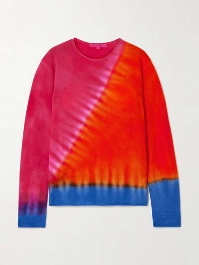 The Elder Statesman Tranquility tie-dyed cashmere sweater at Collagerie