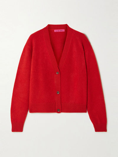 The Elder Statesman Cashmere cropped cardigan at Collagerie