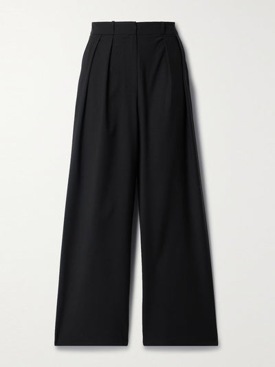 The Frankie Shop Ripley pleated woven wide-leg pants at Collagerie