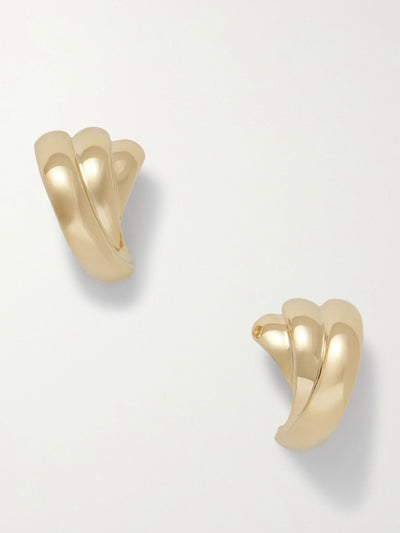 Lié Studio The Magda gold-tone earrings at Collagerie