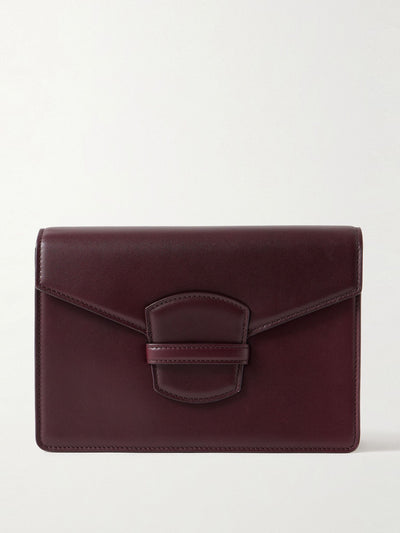 The Row Leather clutch at Collagerie