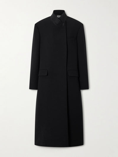 The Row Nevena wool coat at Collagerie