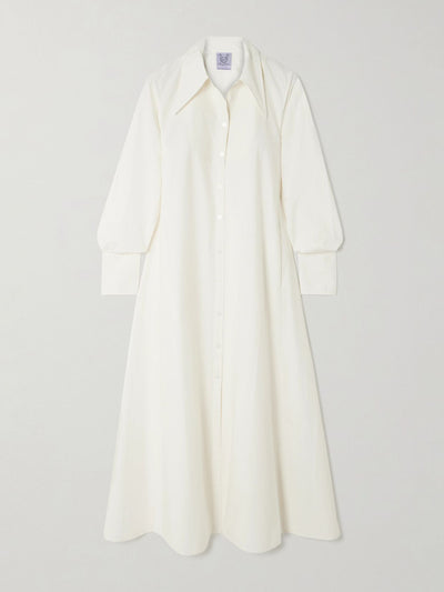 Thierry Colson Alceste cotton-poplin midi shirt dress at Collagerie