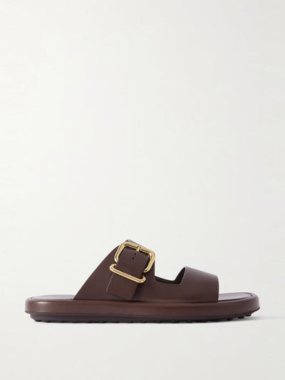 Tod's Buckled leather sandals at Collagerie