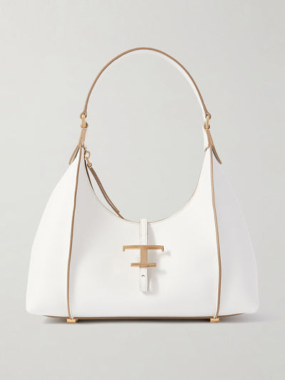 Tod'S Textured-leather shoulder bag at Collagerie