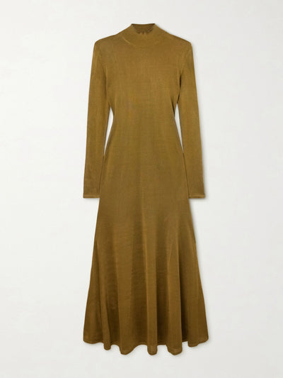 Tom Ford Jersey turtleneck gown at Collagerie