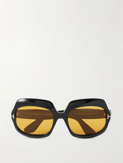 Tom Ford Eyewear Ren square-frame acetate sunglasses at Collagerie