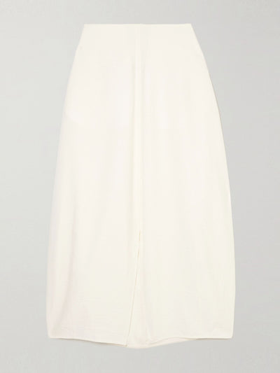 Totême Parachute silk-blend maxi skirt at Collagerie