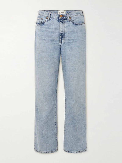 Tove Mid-rise wide-leg jeans at Collagerie