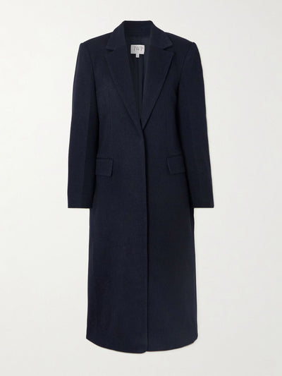 TWP Mattie wool-blend twill coat at Collagerie
