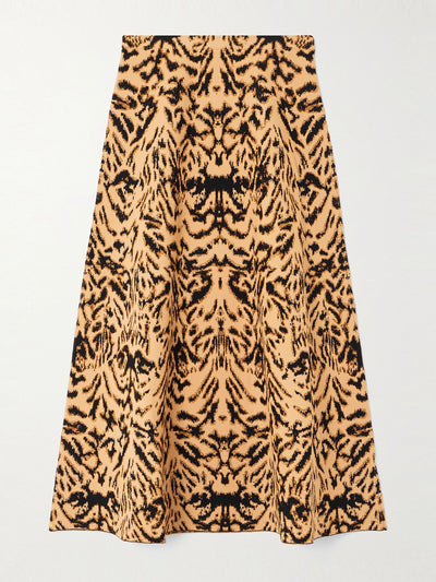 Ulla Johnson Lani jacquard-knit midi skirt at Collagerie