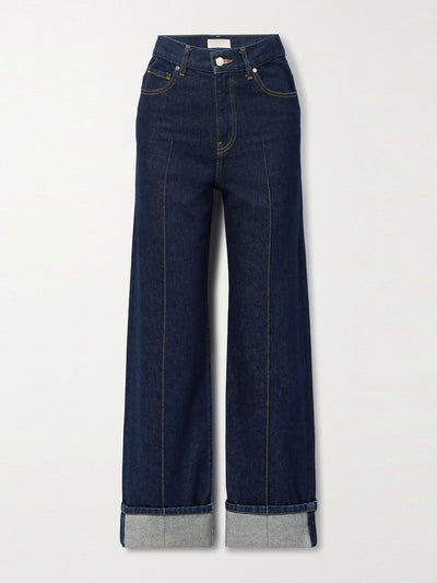 Ulla Johnson The Genevieve high-rise straight-leg jeans at Collagerie