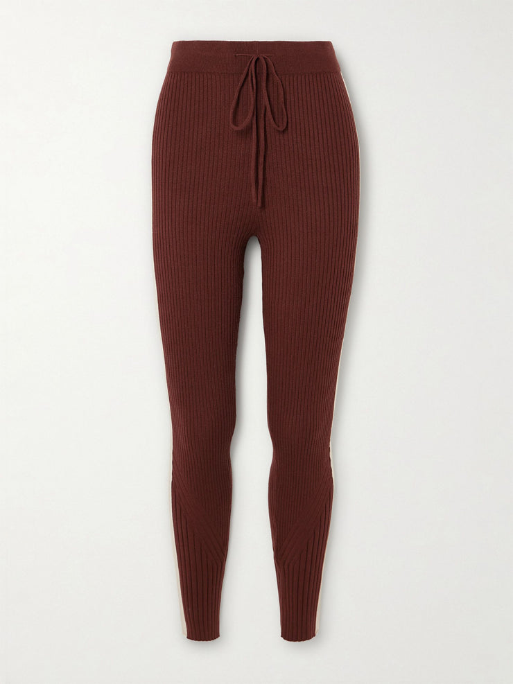 Aiden ribbed-knit leggings Clothing Varley - Collagerie