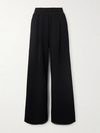 Varley The Extra Wide Leg pleated DoubleSoft wide-leg pants at Collagerie