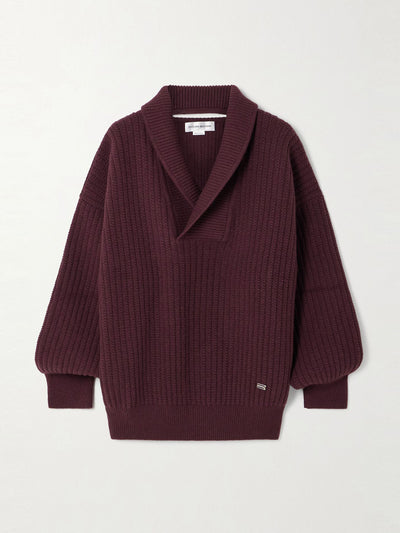 Victoria Beckham Ribbed wool sweater at Collagerie