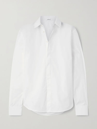 WARDROBE. NYC Cotton-poplin shirt at Collagerie