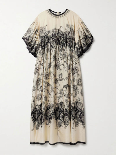 Zimmermann Rhiannon paisley-print silk maxi dress at Collagerie