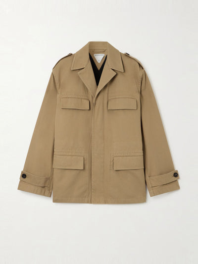 Bottega Veneta Cotton-drill jacket at Collagerie