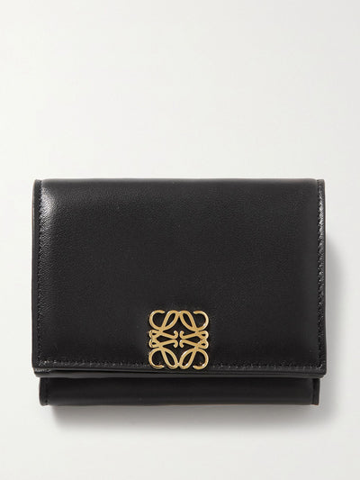 Loewe Embellished glossed-leather wallet at Collagerie