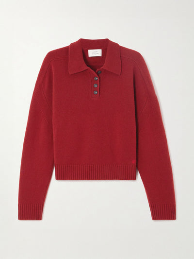 Loulou de Saison Homere cashmere sweater at Collagerie