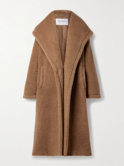 Max Mara Oversized fleece coat at Collagerie