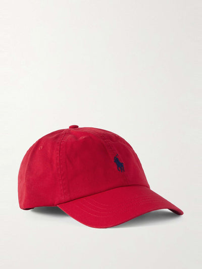 Polo Ralph Lauren Embroidered cotton-twill baseball cap at Collagerie