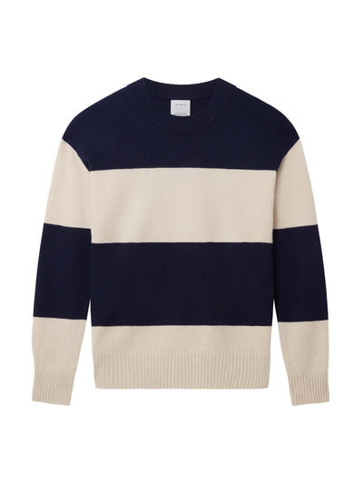 Navygrey The Relaxed jumper at Collagerie