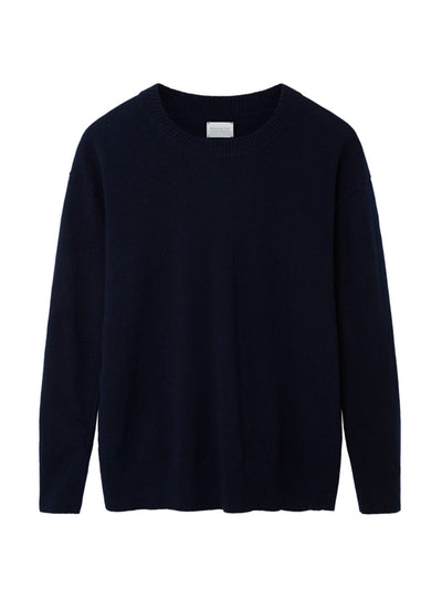 Navygrey The weekend relaxed jumper at Collagerie